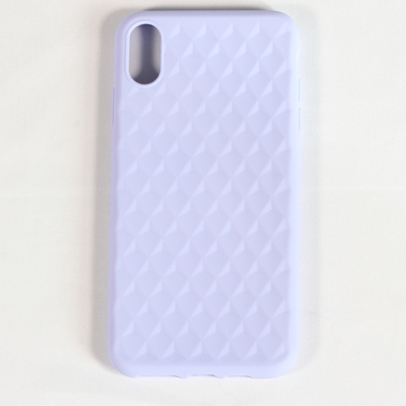 Accessories - Apple iPhone XS Max silicone case cover Purple NEW
